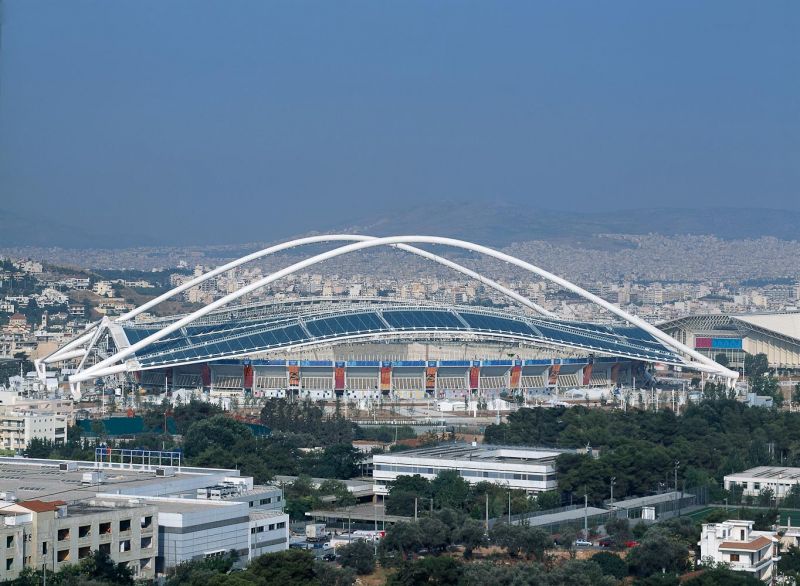 Olympia 2004 Sports Complex, Santiago Calatrava, Athens, Greece