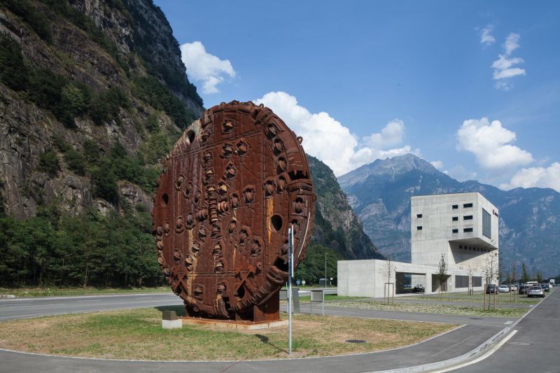 Operating center, Gotthard-Ceneri Base tunnel, Pollegio, Switzerland, Bruno Fioretti Marquez Architects
