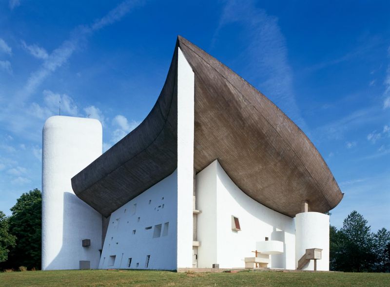 Chapelle Notre-Dame-du-Haut, Le Corbusier, Ronchamp, France
