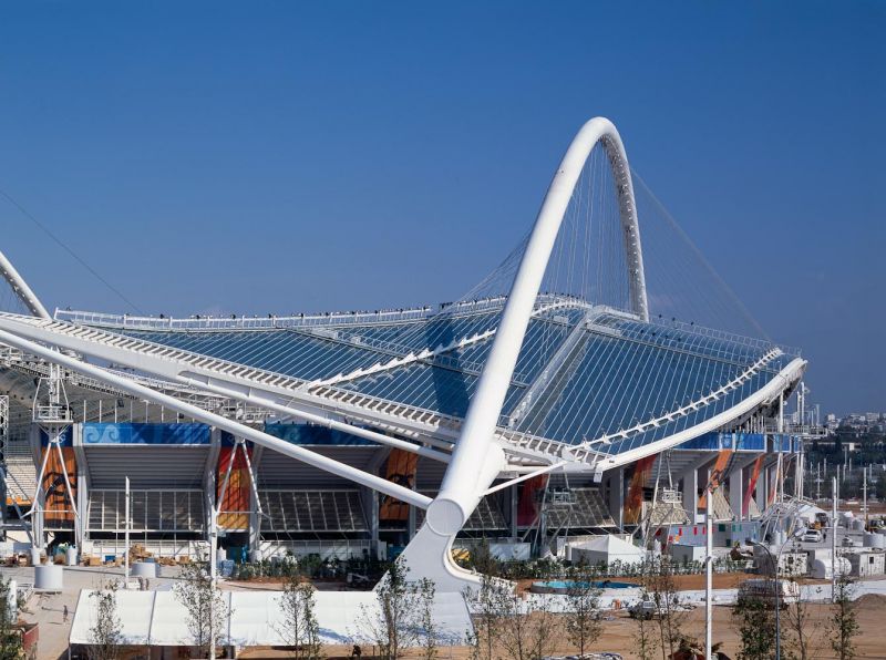 Olympia 2004 Sports Complex, Santiago Calatrava, Athens, Greece
