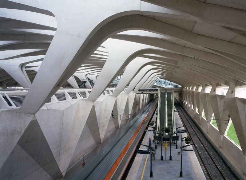 TGV Railway station, Santiago Calatrava, Satolas | Lyon, France