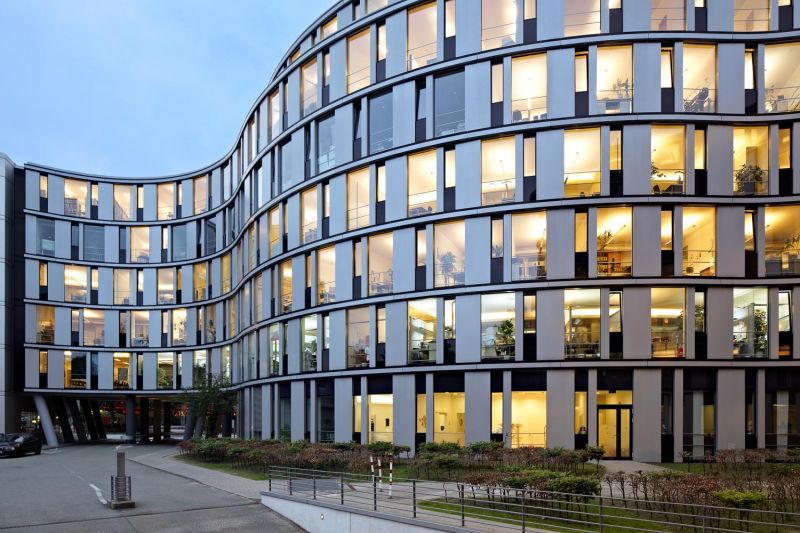 Office building, BRT Architekten, Hamburg, Germany