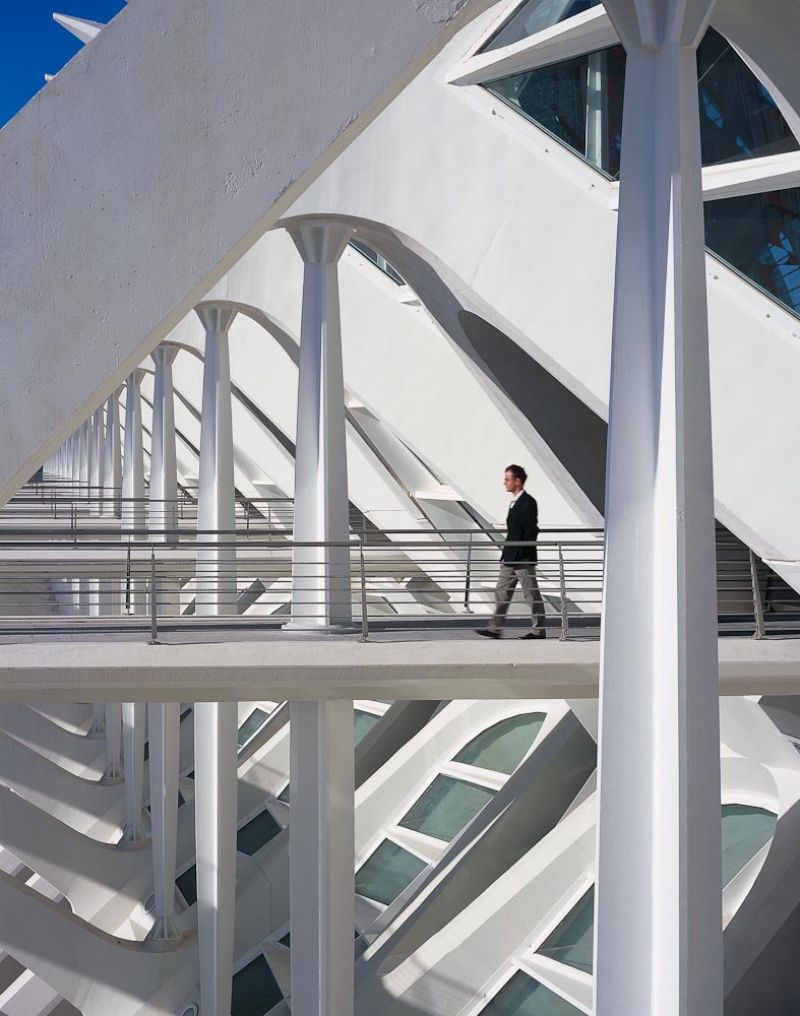 City of Arts and Sciences, Santiago Calatrava, Valencia, Spain