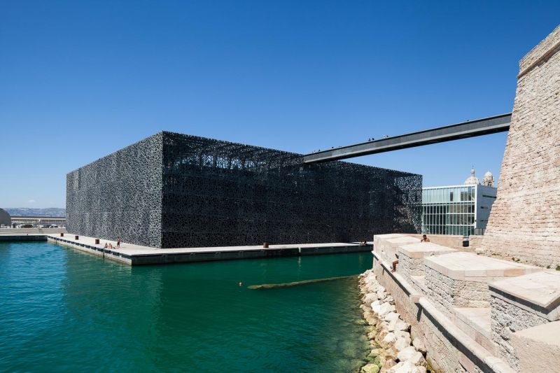 MuCEM, Musee des civilisations de l´Europe et de la Mediterranee, Rudi Ricciotti, Marseille, France