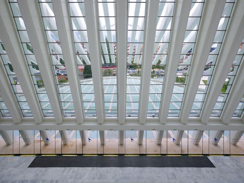 Palacio de Exposiciones y Congresos, Santiago Calatrava, Oviedo, Espana