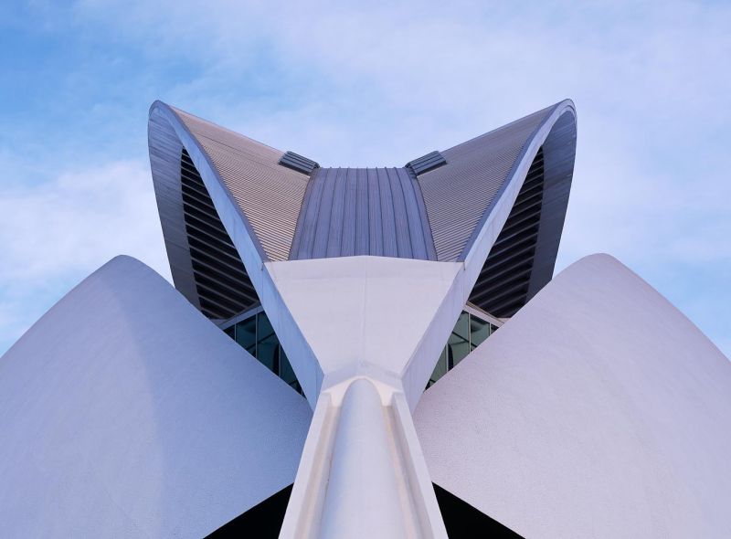 Palau de les Arts Reina Sofia, Santiago Calatrava, Valencia, Spain