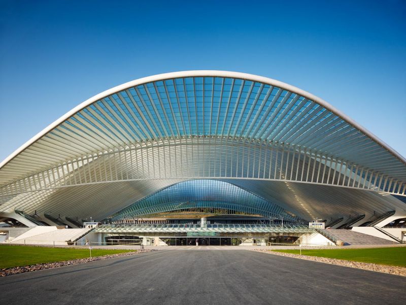  TGV Station Liege Guillemins, Santiago Calatrava, Liege, Belgium