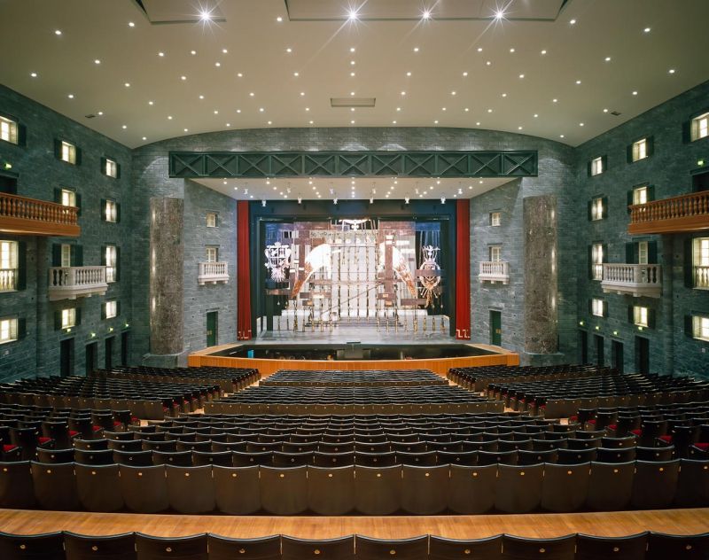 Teatro Carlo Felice, Teatro Carlo Felice, Genova, Italy
Architect: Aldo Rossi, Milano, Genova, Italy