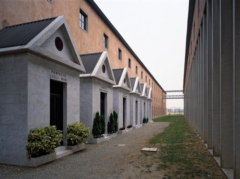 Graveyard extension, charnel house, San Cataldo | Modena, Italy