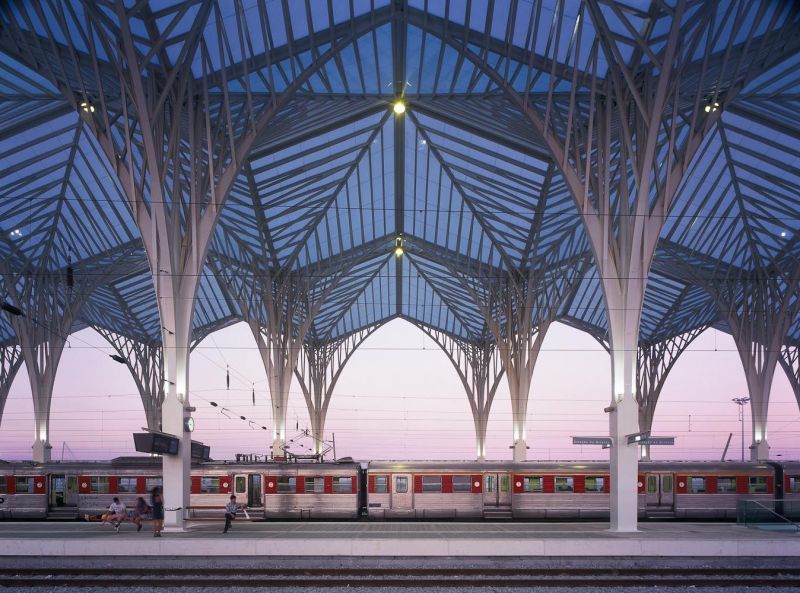Oriente Station, Santiago Calatrava, Lisbon, Portugal
