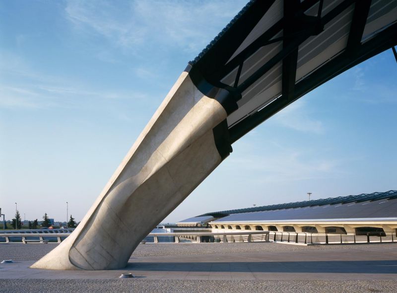 TGV Railway station, Santiago Calatrava, Satolas | Lyon, France