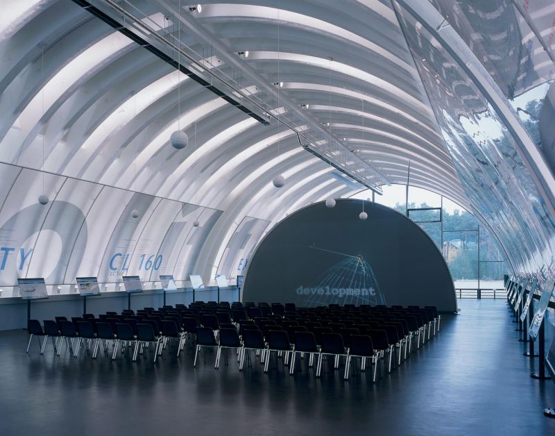 CargoLifter Hangar, SIAT Architekten   Ingenieure, Brand, Germany