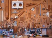 Still life in the architects model shop, Renzo Piano Building Workshop, Punta Nave | Genova, Italiy