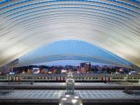TGV Station Liège-Guillemins, Santiago Calatrava, Liège, Belgium